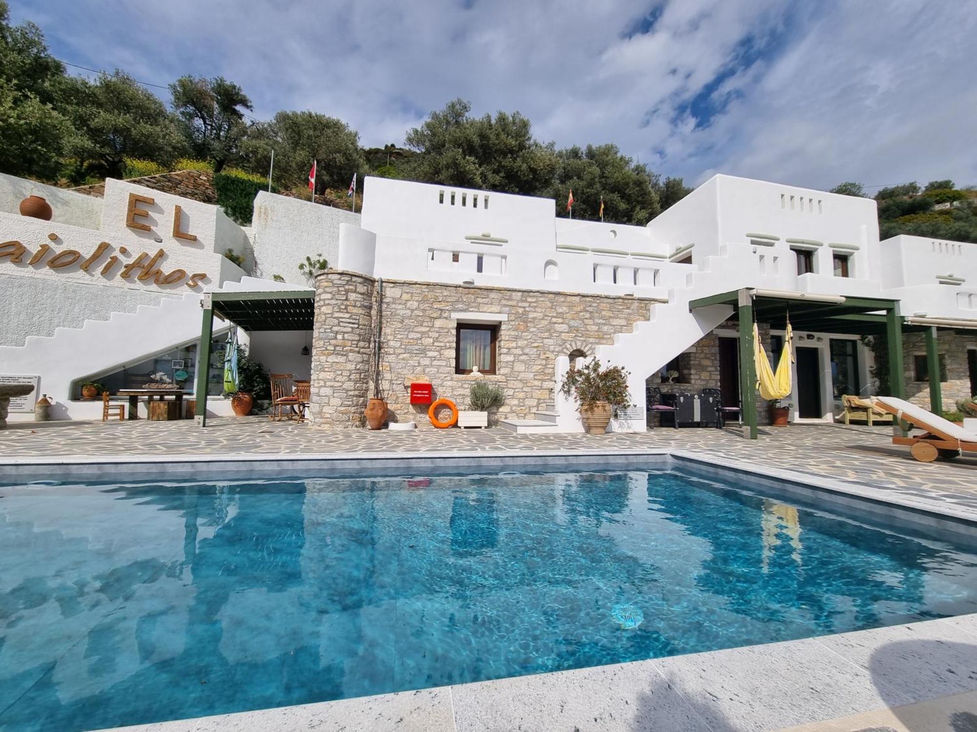 Elaiolithos - Luxury Villa Suites - Adults Only Khalkíon Extérieur photo